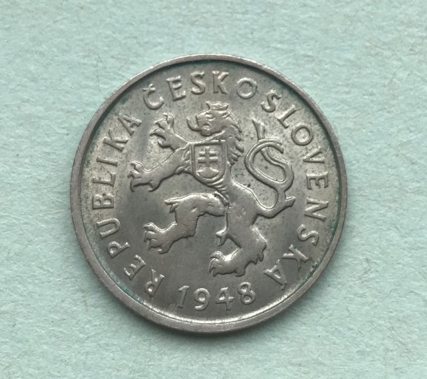 2 koruna 1948