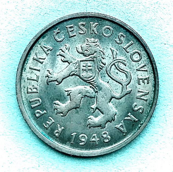 2 koruna 1948