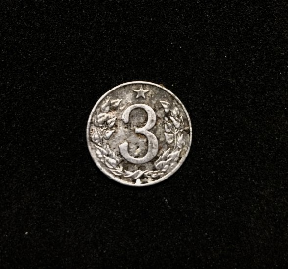 3 haléř 1963