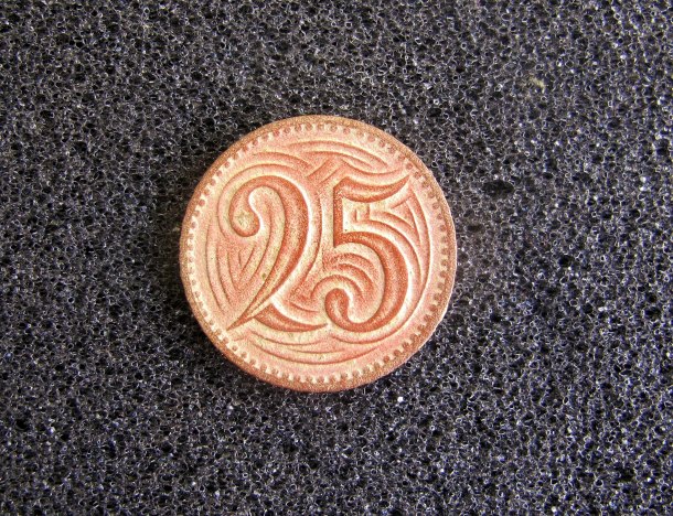 25 haléř 1933