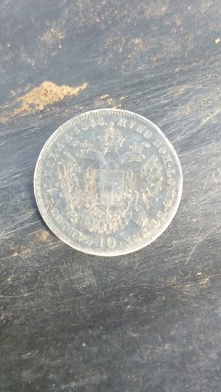 10 Krejcar 1853 (A) Franc 1