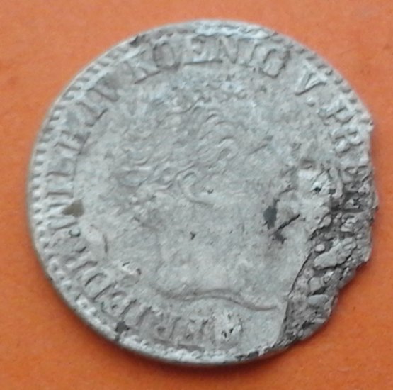 1/2 silber groschen 1851A