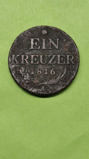 Ein Kreuzer 1816 ....