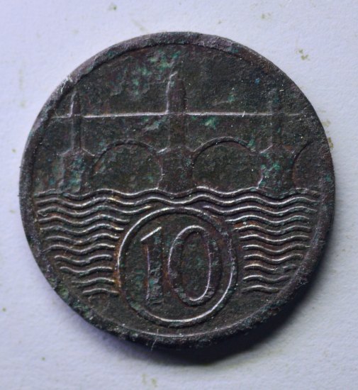 10 haléřů 1935