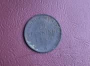 3 PFENNINGE 1868 A