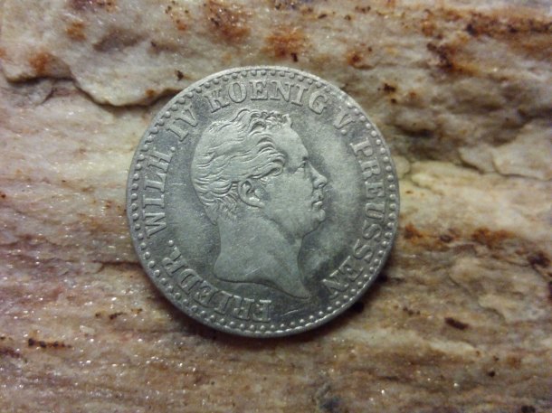 2 1/2 Silber Groschen 1849 A