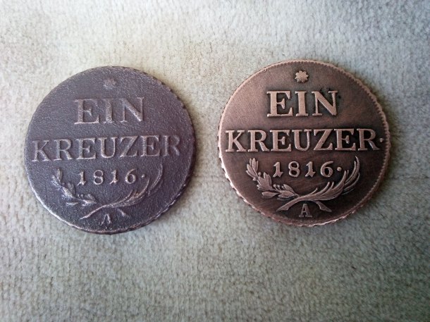 Ein Kreuzer 1816 A