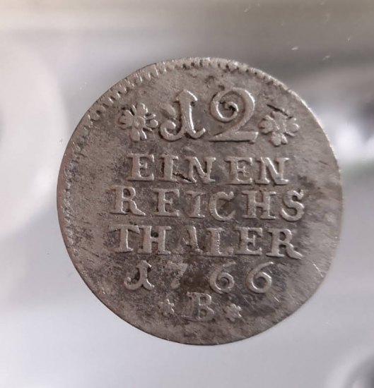 1/12 Reichsthaler 1766 B