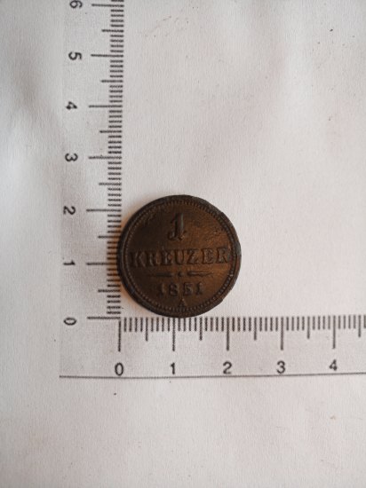 1 Kreuzer 1851