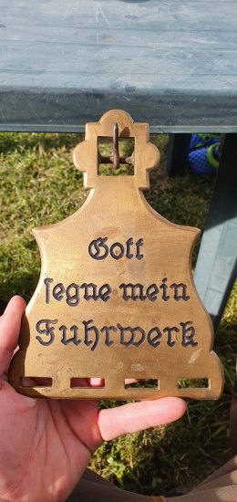 Gott segne mein fuhrwerk