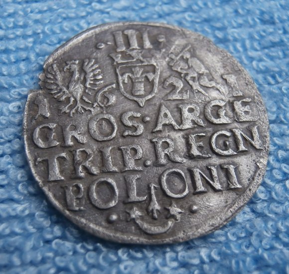 3 groš Sigismund III, 1621