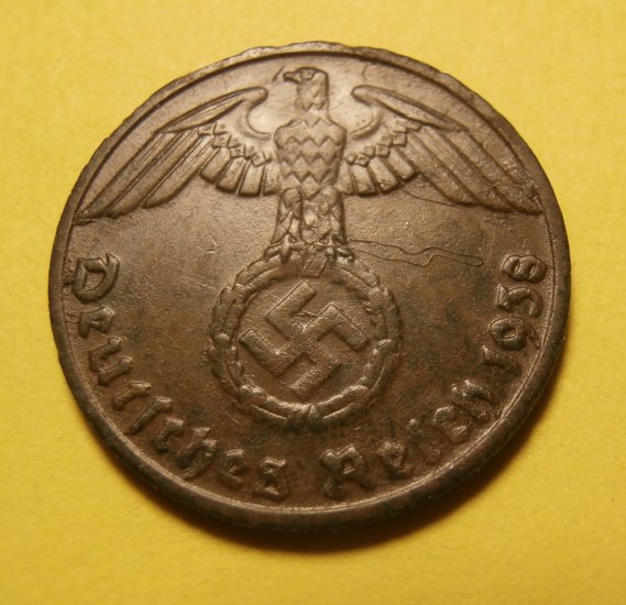 1 pfennig 1938