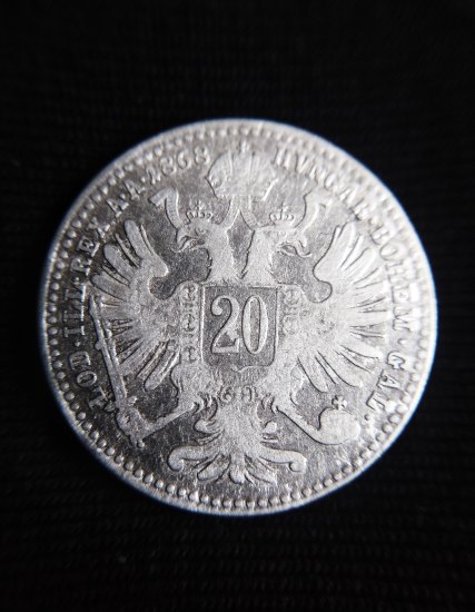 20 Krejcarů 1868