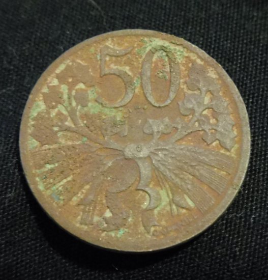 50 haléř 1947