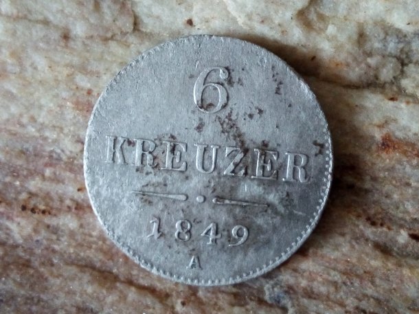 6.Kreuzer 1849 A