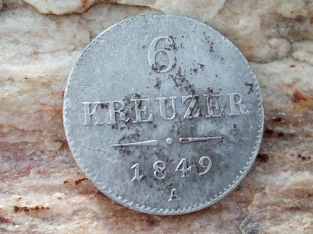 6.Kreuzer 1849 A