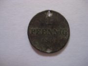 1 pfennig 1859