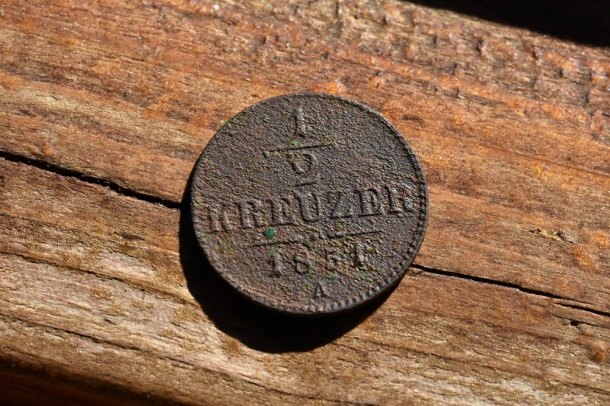 1/2 Kreuzer - 1851 A