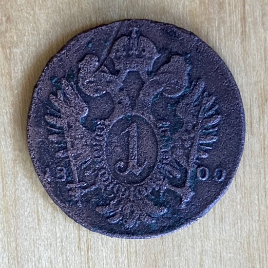 1 Krejcar polní 1800