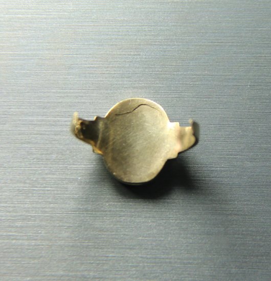 Pochroumaný gold ring