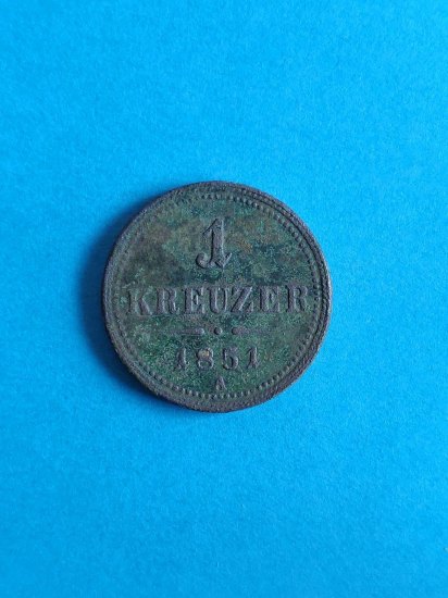 1 kreuzer 1851 A