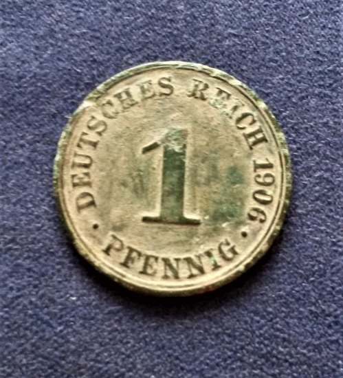 1 pfennig Deutsches reich 1906