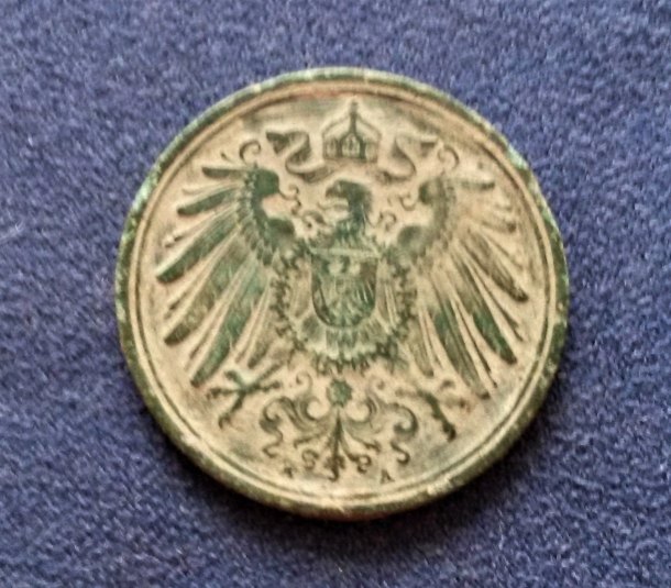 1 pfennig Deutsches reich 1906