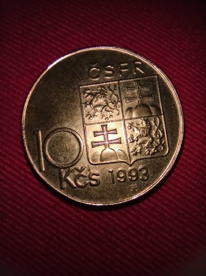 10 Kčs M. R. Štefánik 1993