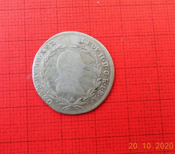 10 krejcar Leopold II 1790