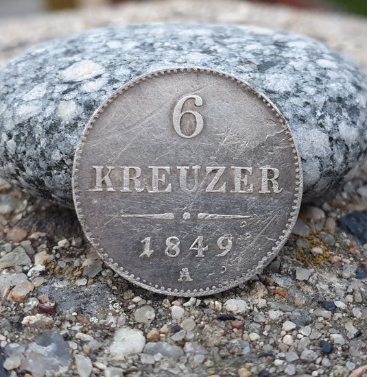 6 Kreuzer 1849 A