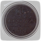 Slušnější 1 krejcar 1851 (B)