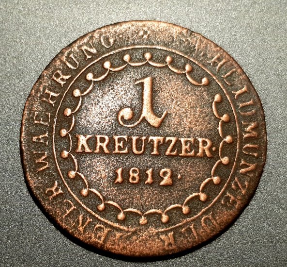 1 krejcar 1812