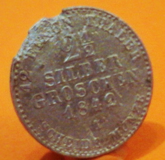 2 1/2  groš 1842 A