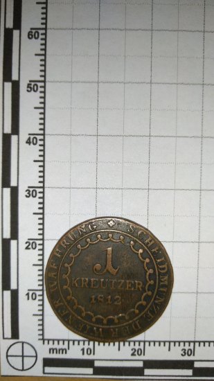 1 Kreutzer 1812 S