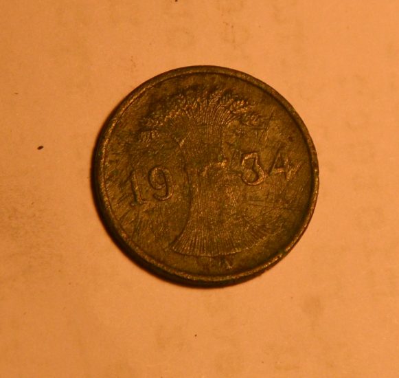 1 pfennig 1934