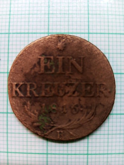 EIN KREUZER 1816