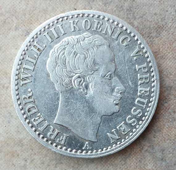 1/6 Thaler 1825 A