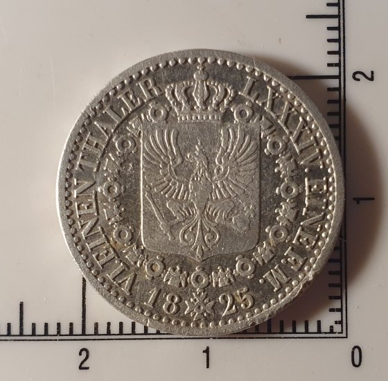 1/6 Thaler 1825 A