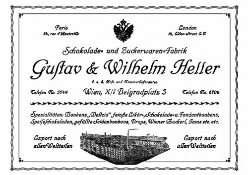 CACHOU G&W HELLER WIEN