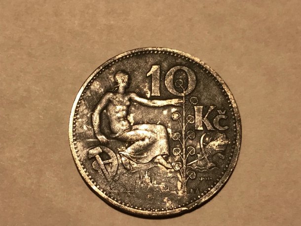 10 Korun 1932 Ag