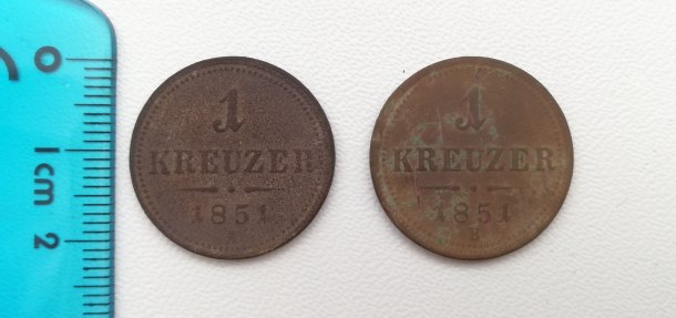 1 Kreuzer 1851