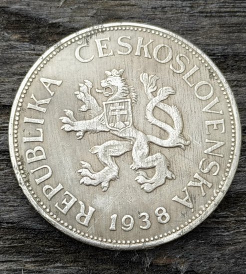 5Kčs 1938