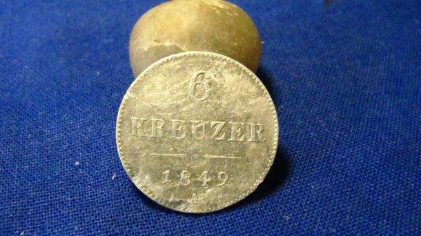 6 kreuzer,1849