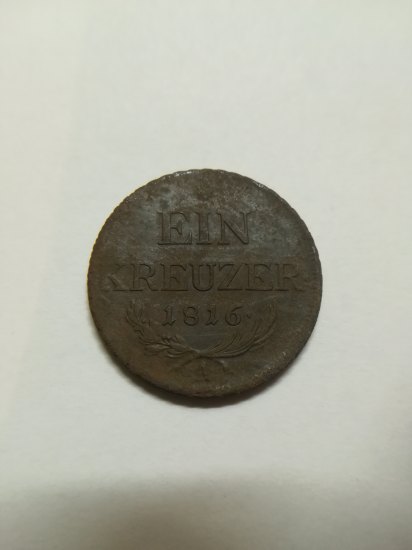 Ein kreuzer 1816