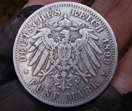 ►Fünf mark 1899◄