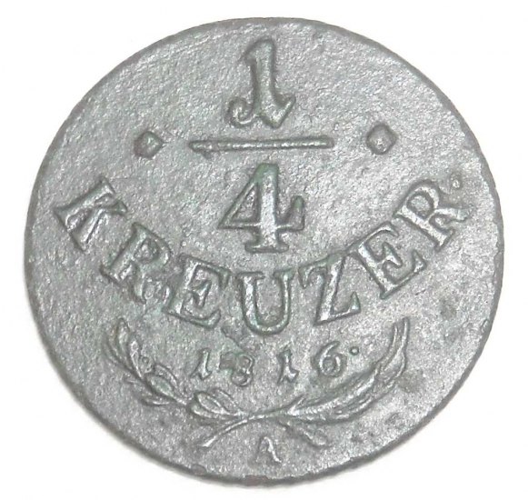 1/4 Kreuzer 1816 A