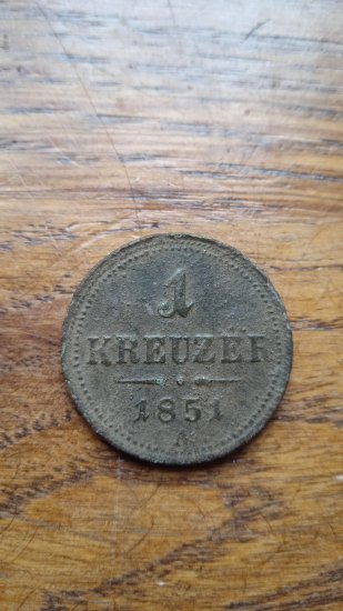 1 Kreuzer 1851