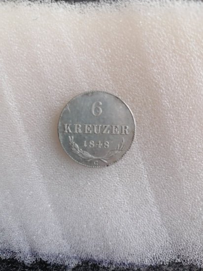 6 kreuzer 1848 C