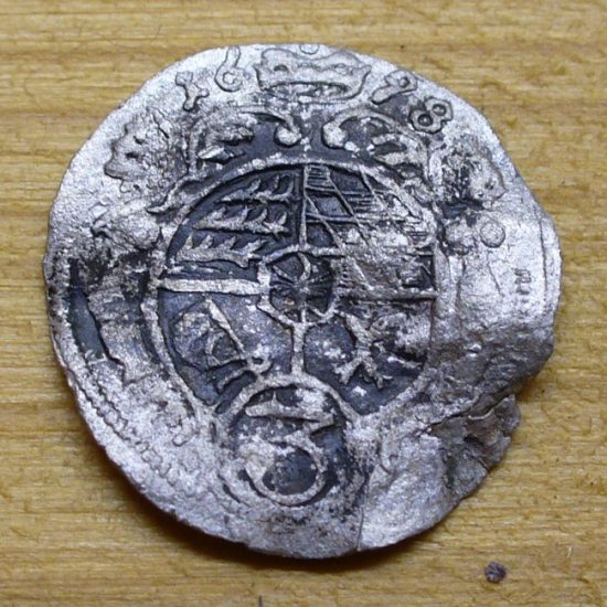 Grešle - 3/4 krejcaru,Christián Ulrich 1664/1704