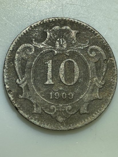 10 Heller 1909